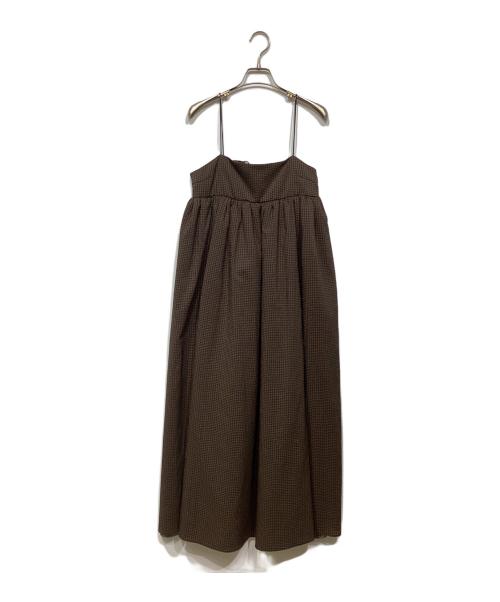 TODAYFUL（トゥデイフル）TODAYFUL (トゥデイフル) Washer Camisole Dress 12420310 ブラウン サイズ:38の古着・服飾アイテム