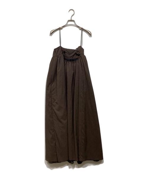 TODAYFUL（トゥデイフル）TODAYFUL (トゥデイフル) Washer Camisole Dress 12420310 ブラウン サイズ:38の古着・服飾アイテム