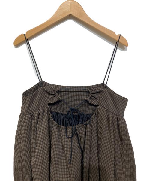 TODAYFUL（トゥデイフル）TODAYFUL (トゥデイフル) Washer Camisole Dress 12420310 ブラウン サイズ:38の古着・服飾アイテム