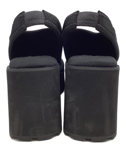 MAISON SPECIAL（メゾンスペシャル）MAISON SPECIAL (メゾンスペシャル) STRETCH CUT OFF SANDALS ブラック サイズ:38の古着・服飾アイテム