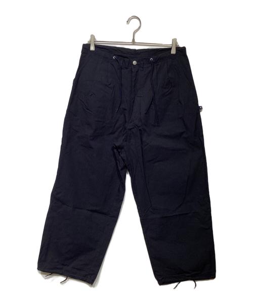 DESCENDANT（ディセンダント）DESCENDANT (ディセンダント) オーバーパンツ ネイビー サイズ:2の古着・服飾アイテム