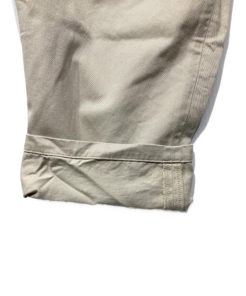 DESCENDANT（ディセンダント）DESCENDANT (ディセンダント) khakee (カーキー) 2タックパンツ ベージュ サイズ:2の古着・服飾アイテム