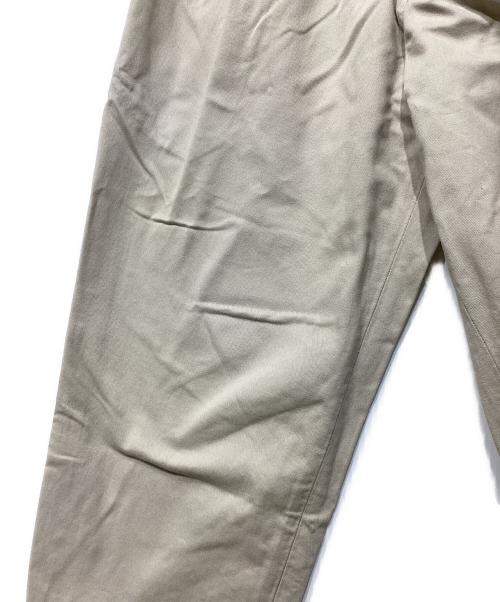DESCENDANT（ディセンダント）DESCENDANT (ディセンダント) khakee (カーキー) 2タックパンツ ベージュ サイズ:2の古着・服飾アイテム