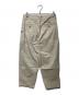 DESCENDANT (ディセンダント) khakee (カーキー) 2タックパンツ ベージュ サイズ:2：8000円