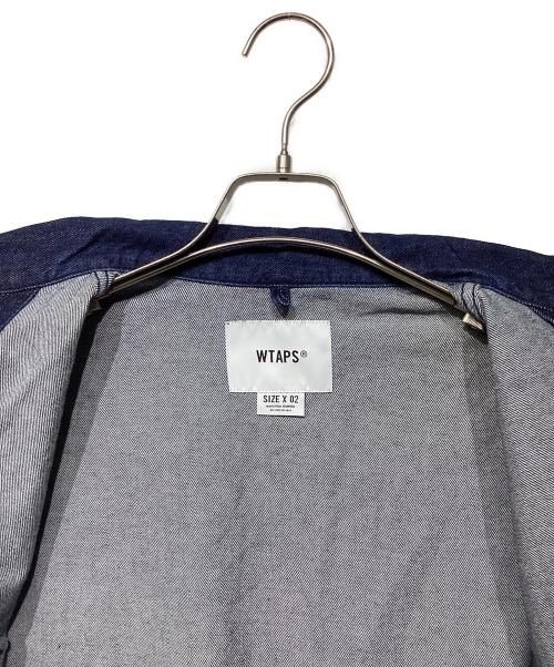WTAPS（ダブルタップス）WTAPS (ダブルタップス) CBW/LS DENIM SHIRT 231BRDT-SHM01 インディゴ サイズ:02の古着・服飾アイテム