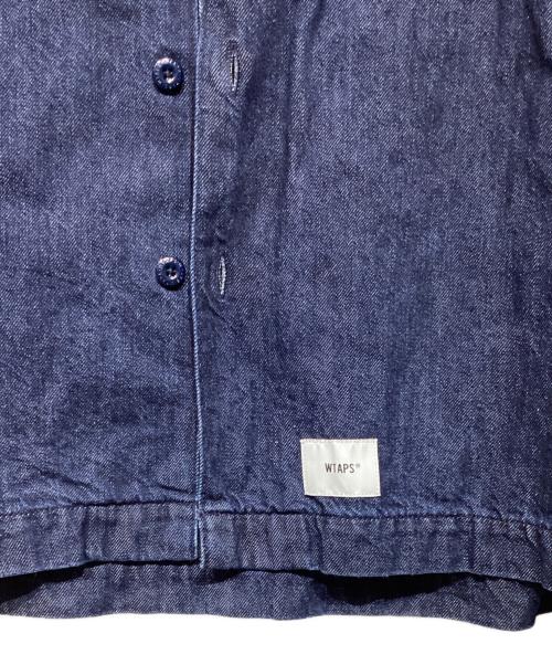 WTAPS（ダブルタップス）WTAPS (ダブルタップス) CBW/LS DENIM SHIRT 231BRDT-SHM01 インディゴ サイズ:02の古着・服飾アイテム