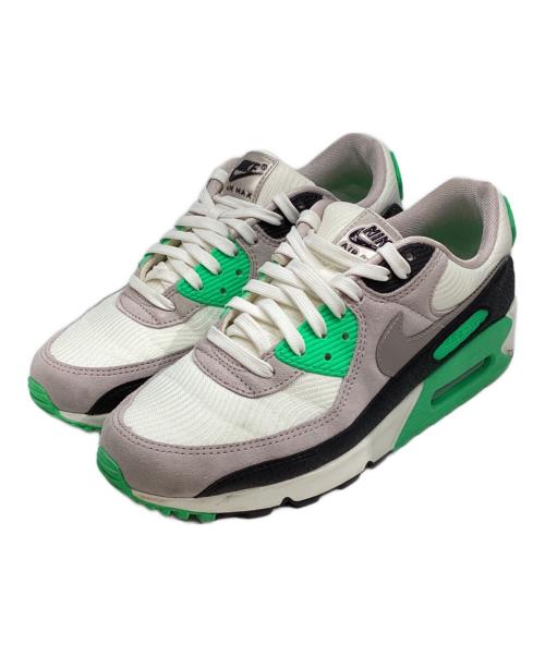 NIKE（ナイキ）NIKE (ナイキ) AIR MAX 90 FJ3208-001 ホワイト×グリーン サイズ:US7.5の古着・服飾アイテム