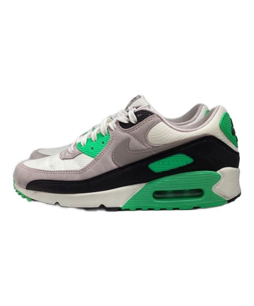 NIKE（ナイキ）NIKE (ナイキ) AIR MAX 90 FJ3208-001 ホワイト×グリーン サイズ:US7.5の古着・服飾アイテム