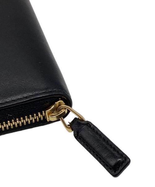 GUCCI（グッチ）GUCCI (グッチ) ラウンドファスナー財布　547593 ブラックの古着・服飾アイテム