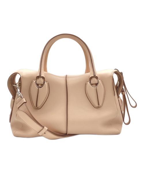 TOD'S（トッズ）TOD'S (トッズ) D‐Styling Small 2WAYバッグ ベージュの古着・服飾アイテム