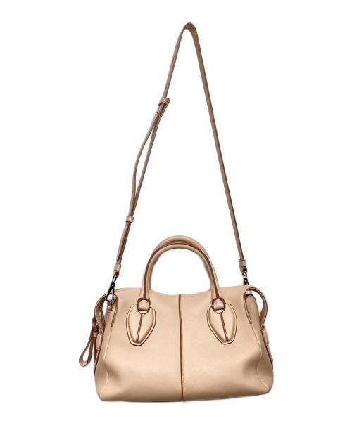 TOD'S（トッズ）TOD'S (トッズ) D‐Styling Small 2WAYバッグ ベージュの古着・服飾アイテム