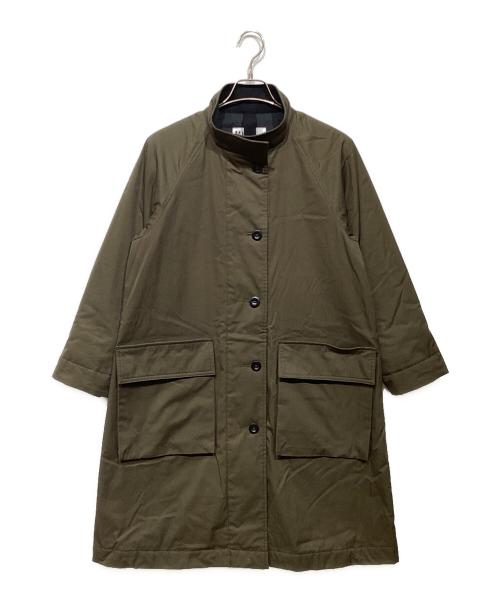 MHL（エムエイチエル）MHL (エムエイチエル) TOUGH COTTON NYLON コート オリーブ サイズ:1の古着・服飾アイテム