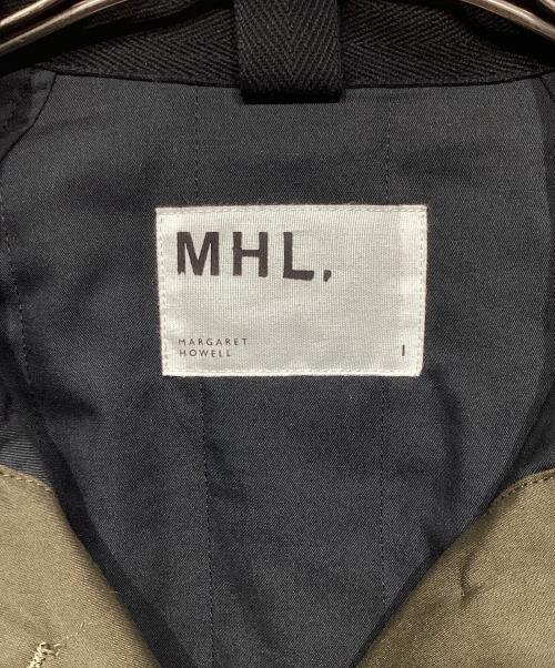 MHL（エムエイチエル）MHL (エムエイチエル) TOUGH COTTON NYLON コート オリーブ サイズ:1の古着・服飾アイテム
