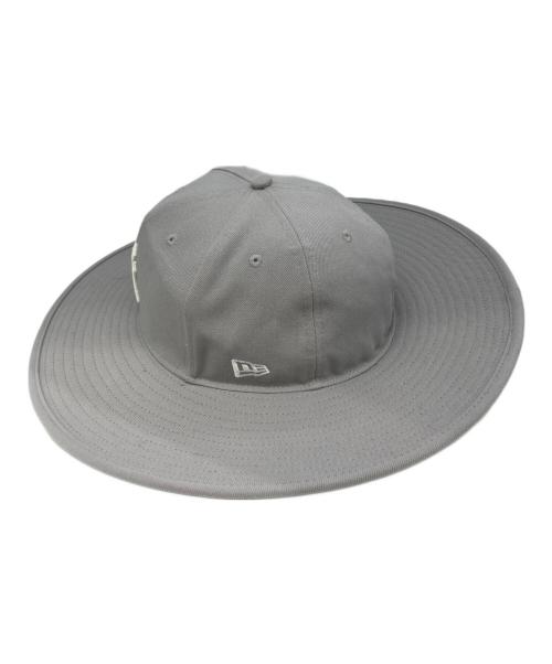 New Era（ニューエラ）New Era (ニューエラ) ヤンキースロングブリムハット グレー サイズ:7 3/8（58.7ｃｍ）の古着・服飾アイテム