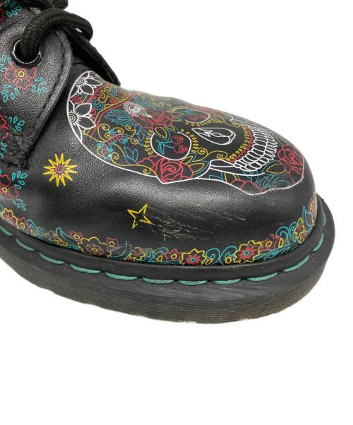 Dr.Martens（ドクターマーチン）Dr.Martens (ドクターマーチン) 1460 SKULL 8ホールブーツ ブラック サイズ:UK10の古着・服飾アイテム