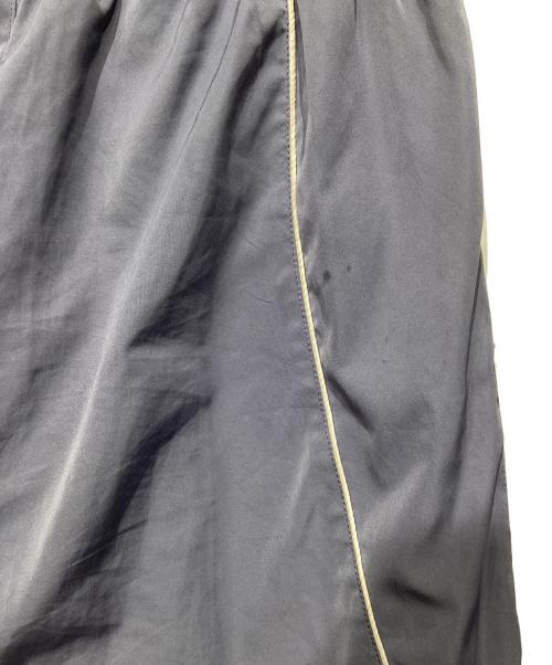 A BATHING APE（ア ベイシング エイプ）A BATHING APE (ア ベイシング エイプ) LOGO NYLON TRACK PANTS ネイビー サイズ:Sの古着・服飾アイテム