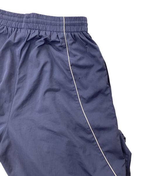 A BATHING APE（ア ベイシング エイプ）A BATHING APE (ア ベイシング エイプ) LOGO NYLON TRACK PANTS ネイビー サイズ:Sの古着・服飾アイテム
