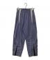 A BATHING APE（ア ベイシング エイプ）の古着「LOGO NYLON TRACK PANTS」｜ネイビー