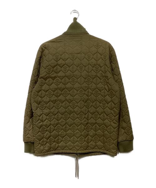 A BATHING APE（ア ベイシング エイプ）A BATHING APE (ア ベイシング エイプ) 90s キルティングジャケット オリーブ サイズ:Lの古着・服飾アイテム