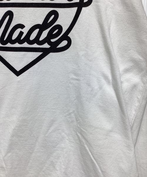HUMAN MADE（ヒューマンメイド）HUMAN MADE (ヒューマンメイド) 22AW HEART L/S T-SHIRT ホワイト サイズ:Lの古着・服飾アイテム