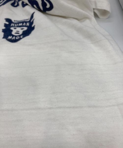 HUMAN MADE（ヒューマンメイド）HUMAN MADE (ヒューマンメイド) HEART BADGE TEE ホワイト サイズ:Lの古着・服飾アイテム