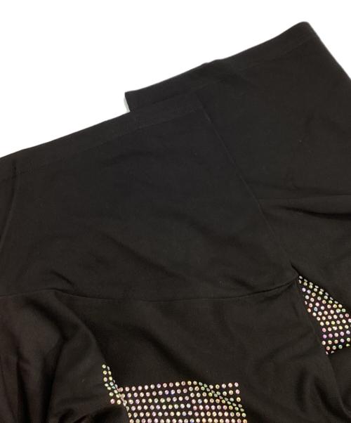 WIND AND SEA（ウィンダンシー）WIND AND SEA (ウィンダンシー) ラインストーンtシャツ　WDS-SEA-22S-03 ブラック サイズ:Mの古着・服飾アイテム