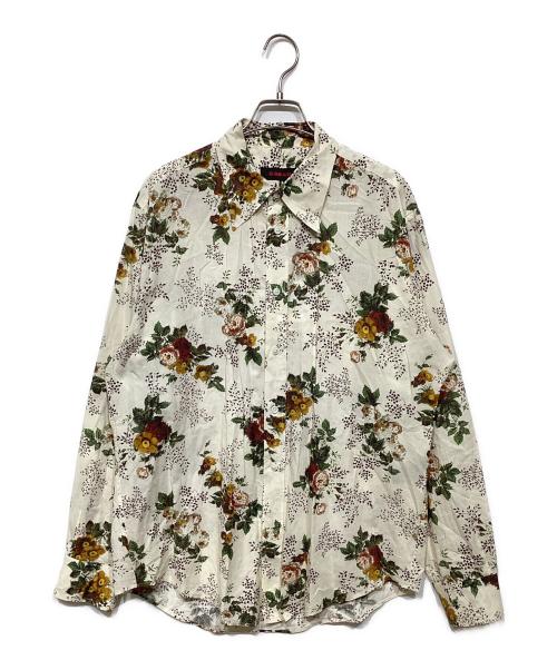 CABAN（キャバン）CABAN (キャバン) フローラルシャツ 59-01-01-01007 ベージュ サイズ:Lの古着・服飾アイテム