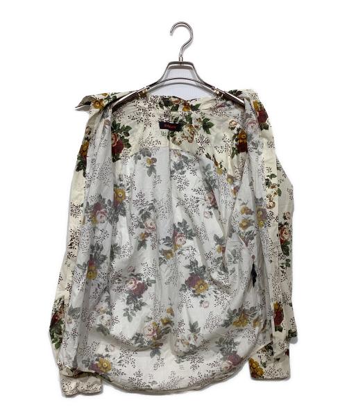 CABAN（キャバン）CABAN (キャバン) フローラルシャツ 59-01-01-01007 ベージュ サイズ:Lの古着・服飾アイテム