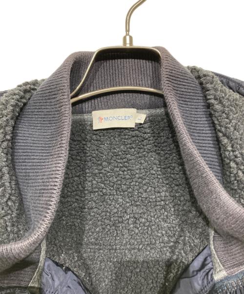 MONCLER（モンクレール）MONCLER (モンクレール) MAGLIA CARDIGAN ネイビー サイズ:Lの古着・服飾アイテム