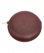 Cartierカルティエ）の古着「マストライン　コインケース」｜ボルドー