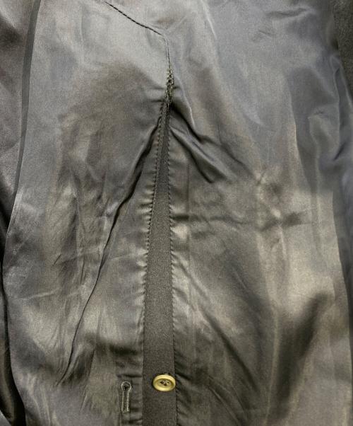 GIORGIO ARMANI（ジョルジョアルマーニ）GIORGIO ARMANI (ジョルジョアルマーニ) カシミヤ混 比翼ステンカラーコート ネイビー サイズ:不明の古着・服飾アイテム