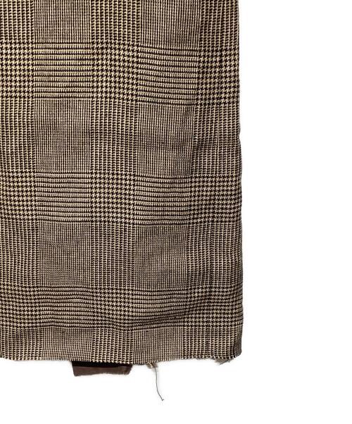 MADISON BLUE（マディソンブルー）MADISON BLUE (マディソンブルー) LOW WAIST STRAIGHT SK HEMP GC ブラウン サイズ:Mの古着・服飾アイテム