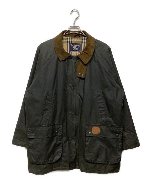 Burberry's（バーバリーズ）Burberry's (バーバリーズ) オイルドコート オリーブ サイズ:Mの古着・服飾アイテム