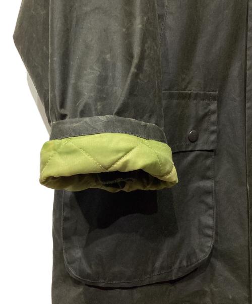Burberry's（バーバリーズ）Burberry's (バーバリーズ) オイルドコート オリーブ サイズ:Mの古着・服飾アイテム