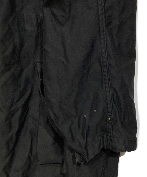 MILITARY（ミリタリー）MILITARY (ミリタリー) スウェーデン軍　後染め　M59 フィールドコート ブラック サイズ:C56の古着・服飾アイテム