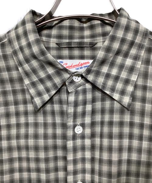 Spick and Span（スピック＆スパン）Spick and Span (スピックアンドスパン) コットンボイルチェックシャツ グリーン サイズ:-の古着・服飾アイテム