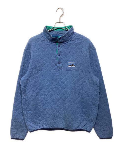 Patagonia（パタゴニア）Patagonia (パタゴニア) Quilt Snap-T Pullover ブルー サイズ:Lの古着・服飾アイテム