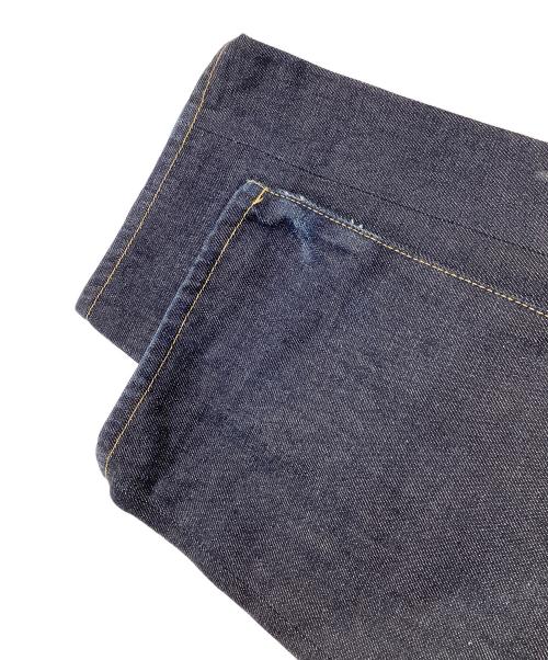 sacai（サカイ）sacai (サカイ) BELTED STRAIGHT DENIM インディゴ サイズ:2の古着・服飾アイテム