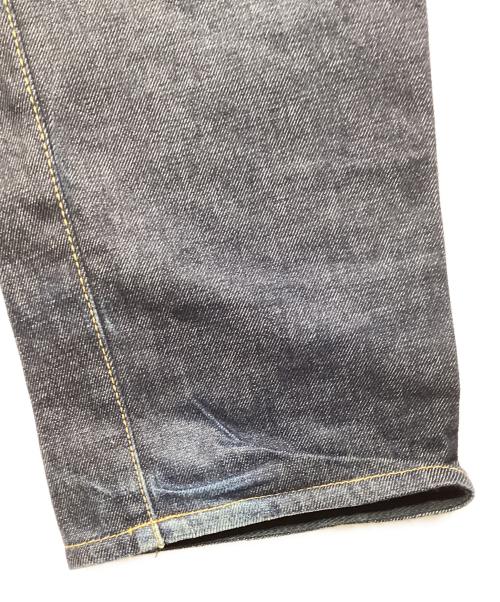 sacai（サカイ）sacai (サカイ) BELTED STRAIGHT DENIM インディゴ サイズ:2の古着・服飾アイテム