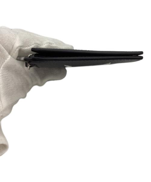 Maison Margiela（メゾンマルジェラ）Maison Margiela (メゾンマルジェラ) グレインレザー マネークリップ　SA1UI0018 ブラック サイズ:-の古着・服飾アイテム