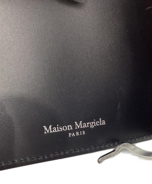 Maison Margiela（メゾンマルジェラ）Maison Margiela (メゾンマルジェラ) グレインレザー マネークリップ　SA1UI0018 ブラック サイズ:-の古着・服飾アイテム