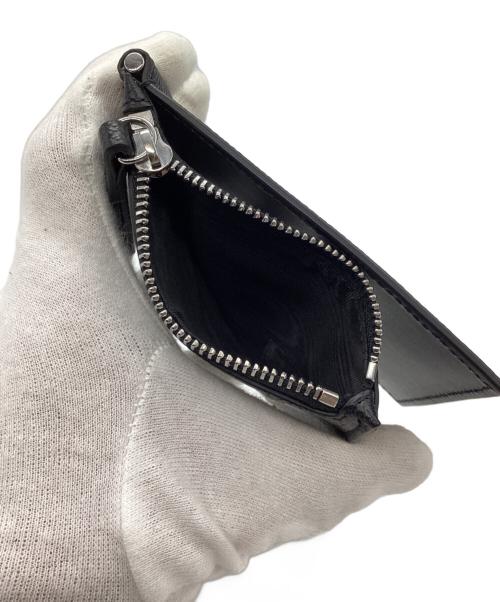 Maison Margiela（メゾンマルジェラ）Maison Margiela (メゾンマルジェラ) グレインレザー マネークリップ　SA1UI0018 ブラック サイズ:-の古着・服飾アイテム
