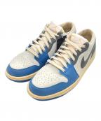 NIKEナイキ）の古着「AIR JORDAN 1 LOW SE　DZ5376-469」｜ブルー×グレー