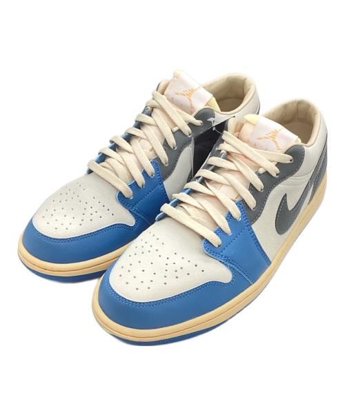 NIKE（ナイキ）NIKE (ナイキ) AIR JORDAN 1 LOW SE　DZ5376-469 ブルー×グレー サイズ:US10 未使用品の古着・服飾アイテム
