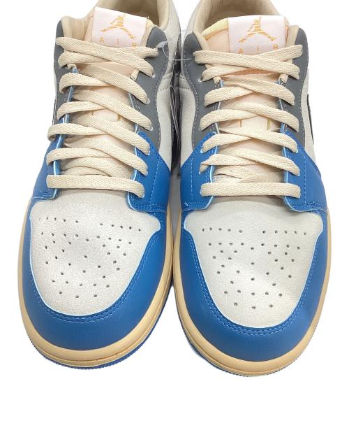 NIKE（ナイキ）NIKE (ナイキ) AIR JORDAN 1 LOW SE　DZ5376-469 ブルー×グレー サイズ:US10 未使用品の古着・服飾アイテム