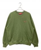 SUPREMEシュプリーム）の古着「FW24　Supreme Small Box Crewneck」｜グリーン