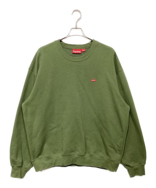 SUPREME（シュプリーム）SUPREME (シュプリーム) FW24　Supreme Small Box Crewneck グリーン サイズ:XLの古着・服飾アイテム