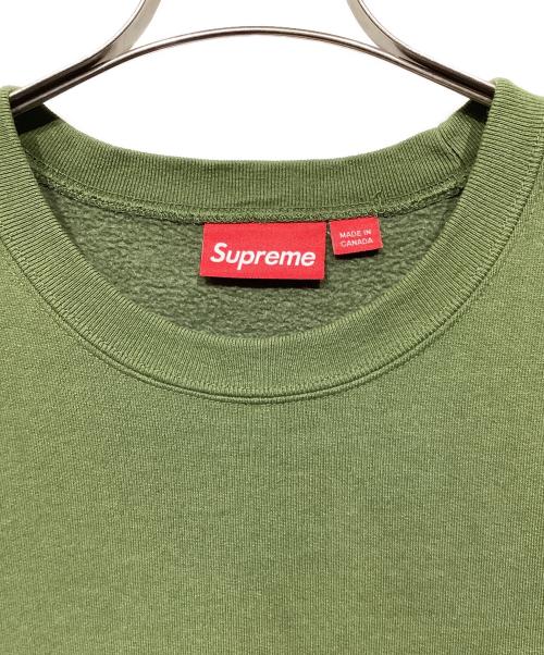 SUPREME（シュプリーム）SUPREME (シュプリーム) FW24　Supreme Small Box Crewneck グリーン サイズ:XLの古着・服飾アイテム