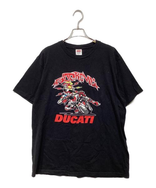 SUPREME（シュプリーム）SUPREME (シュプリーム) DUCATI (ドゥカティ) 24SS　Ducati Bike Tee ブラック サイズ:Lの古着・服飾アイテム