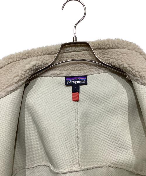 Patagonia（パタゴニア）Patagonia (パタゴニア) レトロX フリースジャケット 23056 アイボリー×ブラウン サイズ:Lの古着・服飾アイテム